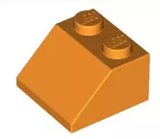 LEGO Schrägsteine 3039 Dachstein 45° 2x2, orange