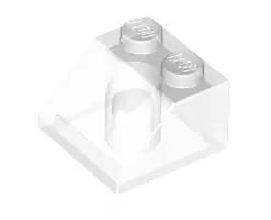 LEGO Schrägsteine 3039 Dachstein 45° 2x2, transparent-klar