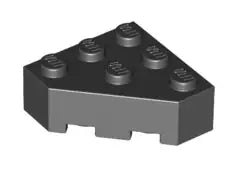 LEGO Sondersteine 30505 Keilstein 3x3, schwarz