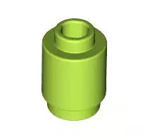 LEGO Steine 3062b Stein rund 1x1, lindgrün