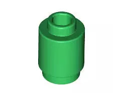 LEGO Steine 3062b Stein rund 1x1, grün