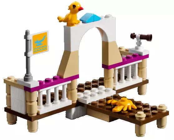 LEGO Friends 3063 Flugschule mit Wasserflugzeug