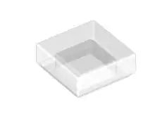 LEGO Fliesen 3070b Fliese 1x1, transparent-klar