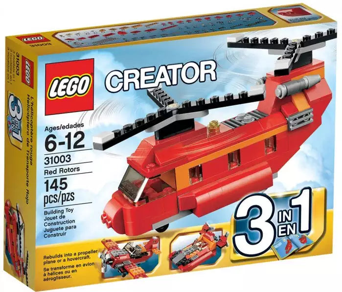 LEGO Creator 31003 Roter Helikopter