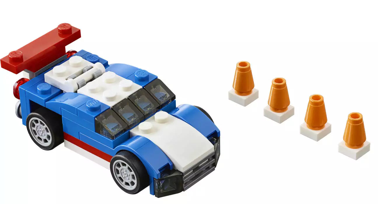 LEGO Creator 31027 Blauer Rennwagen