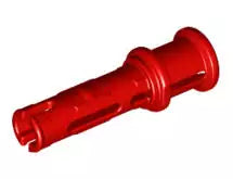LEGO Technic 32054 Pin lang 3L (Reibung), mit Buchse, rot