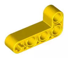 LEGO Technic 32140 Liftarm 2x4 L-Form, gelb