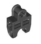 LEGO Technic 32174 Achsverbinder 2x3 mit Kugelpfanne, schwarz