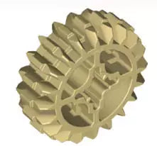 LEGO Technic 32269 Doppel-Ritzel 20 Zähne, beige