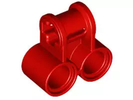 LEGO Technic 32291 Verbinder (Achse, 2 Pins), rot