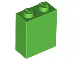 LEGO Steine 3245c Stein 2x1x2, knallgrün