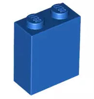 LEGO Steine 3245c Stein 2x1x2, blau