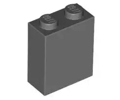 LEGO Steine 3245c Stein 2x1x2, dunkelgrau