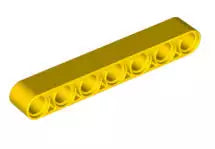 LEGO Technic 32524 Liftarm 1x7, gelb
