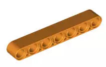 LEGO Technic 32524 Liftarm 1x7, orange