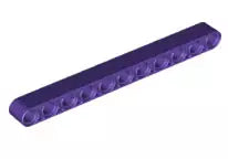 LEGO Technic 32525 Liftarm 1x11, dunkelpurpur