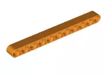 LEGO Technic 32525 Liftarm 1x11, orange