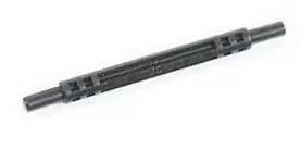 LEGO Technic 32580 Achse flexibel 7L, schwarz