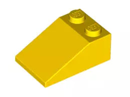 LEGO Schrägsteine 3298 Dachstein 33° 3x2, gelb