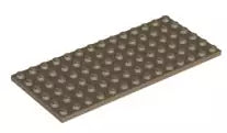 LEGO Platten 3456 Platte 6x14, dunkelbeige