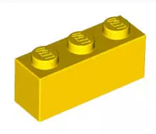 LEGO Steine 3622 Stein 1x3, gelb