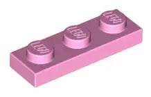 LEGO Platten 3623 Platte 1x3, knallpink