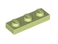 LEGO Platten 3623 Platte 1x3, gelbgrün
