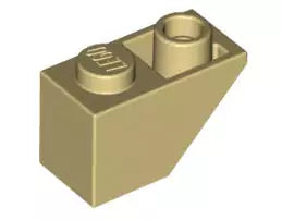 LEGO Schrägsteine 3665 Dachstein invers 45° 2x1, beige