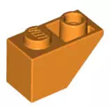 LEGO Schrägsteine 3665 Dachstein invers 45° 2x1, orange