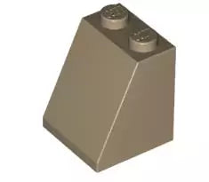 LEGO Schrägsteine 3678b Dachstein 65° 2x2x2, dunkelbeige