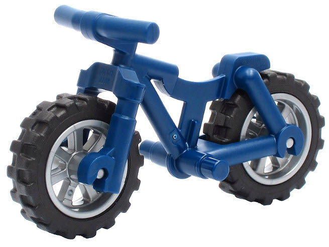 LEGO Minifigur Zubehör 36934c04 Mountainbike (komplett), dunkelblau