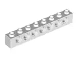 LEGO Technic 3702 Technikstein 1x8, weiß