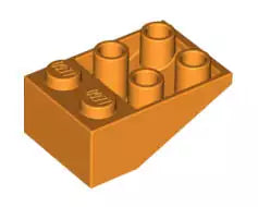 LEGO Schrägsteine 3747b Dachstein invers 33° 3x2, orange