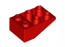LEGO Schrägsteine 3747b Dachstein invers 33° 3x2, rot