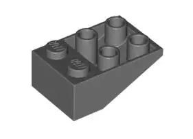 LEGO Schrägsteine 3747b Dachstein invers 33° 3x2, dunkelgrau