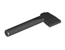 LEGO Minifiguren Zubehör 3835 Axt, schwarz