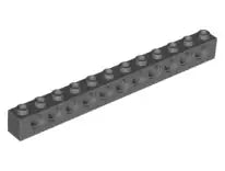 LEGO Technic 3895 Technikstein 1x12, dunkellgrau