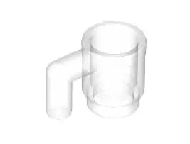 LEGO Behälter 3899 Tasse, transparent-klar