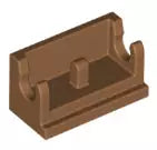 LEGO Gelenke 3937 Scharniersockel 1x2, mitteldunkel fleischfarben
