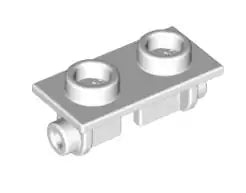LEGO Gelenke 3938 Scharnierplatte 1x2 (dünn), weiß
