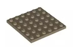 LEGO Platten 3958 Platte 6x6, dunkelbeige