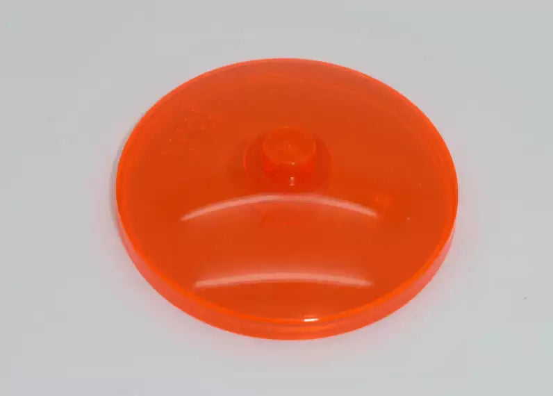 LEGO Schüssel 3960 Radar-Schüssel 4x4, transparent-neonorange