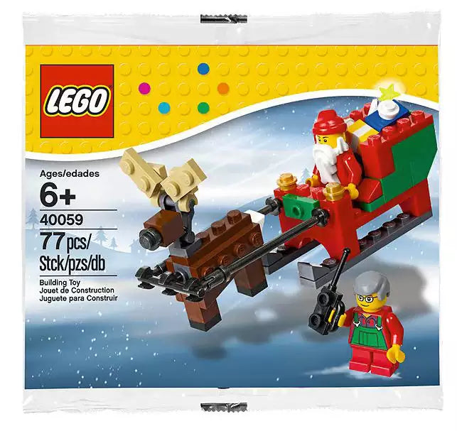 LEGO 40059 Weihnachtsmann-Schlitten