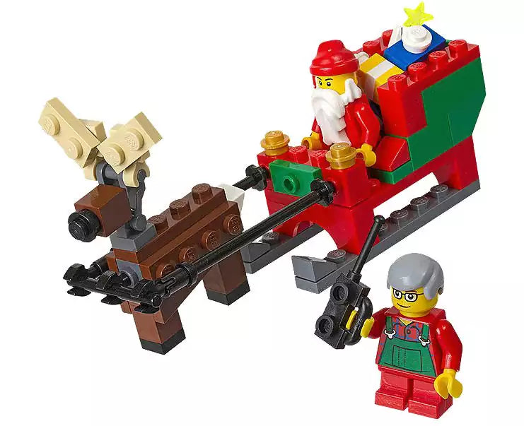 LEGO 40059 Weihnachtsmann-Schlitten
