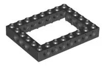 LEGO Technic 40345 Technikstein 6x8, schwarz