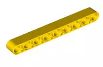 LEGO Technic 40490 Liftarm 1x9, gelb
