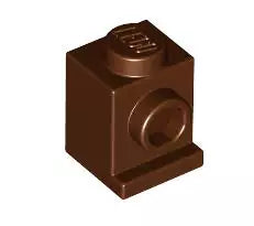 LEGO Sondersteine 4070 Lampenstein 1x1, rotbraun