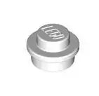 LEGO Platten 4073 Platte rund 1x1, weiß