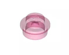 LEGO Platten 4073 Platte rund 1x1, transparent-dunkelpink