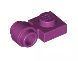 LEGO Sonderplatten 4081b Platte 1x1 mit Lampenhalter, magentarot